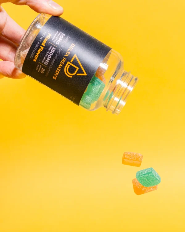 30 Delta-8 THC Vegan Gummies- Double Strength - Image 4